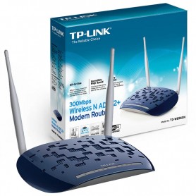 Modem Router Tp-Link Td-W8960N Adsl2 300Mbps Doble Antena
