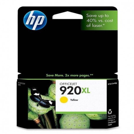 Cartucho Hp Original 920Xl Amarillo 7,5Ml