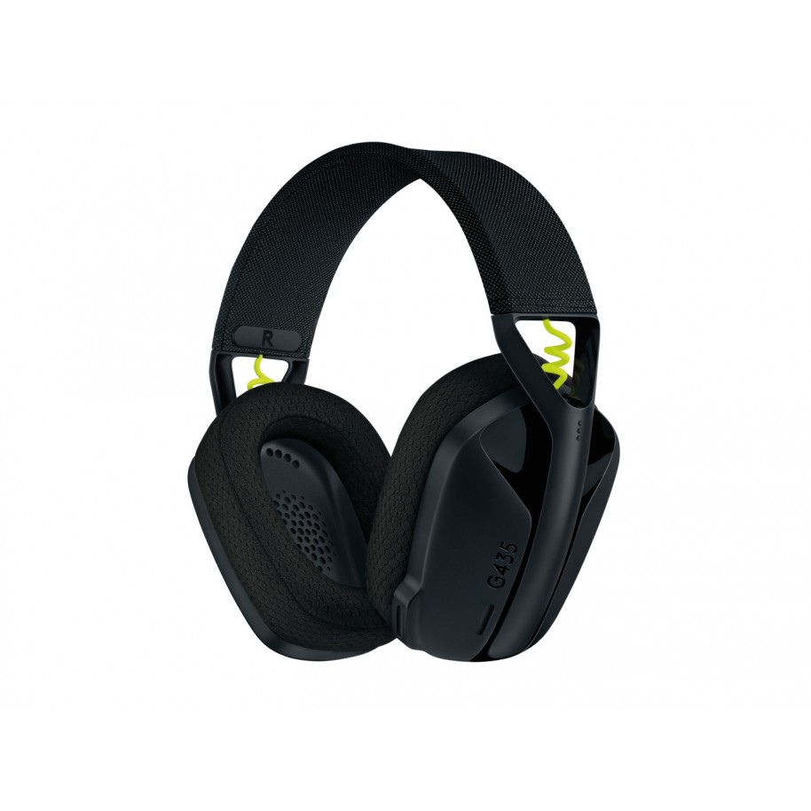 AUDIFONO + MICROFONO LOGITECH INALAMBRICO GAMER G435 LIGHTSPEED BLUETOOTH  NEGRO - Computron