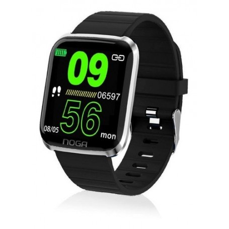 Smartwatch Noga Reloj Inteligente Modo Deportivo Fitness Conexion Bluetooth Sw-03 Black