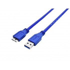 Cable Nisuta Usb a Micro Usb 3.0 Para Discos Rigidos 1.8mts Ns-camius32