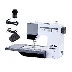 Maquina De Coser Compacta 16 Tipos De Puntada Pedal Dzufr737