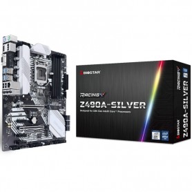 Mother Biostar Z490A Silver Intel 10Ma Generacion Socket 1200 5 Pci Express