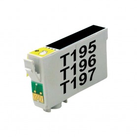 CARTUCHO EPSON ALTERNATIVO T195 T196 T197 NEGRO XP101 XP201 XP401 XP211 XP411 2532