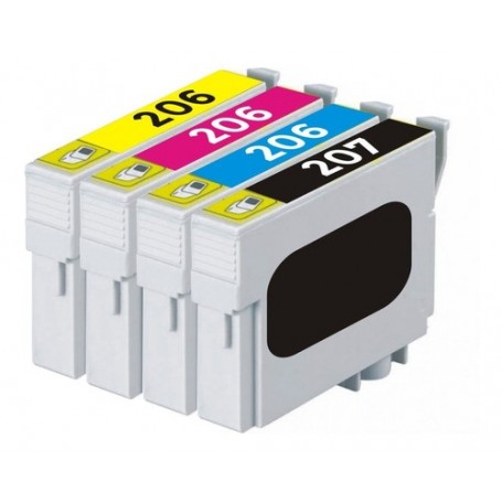 Cartucho Epson Alternativo 206 Negro T206 2101