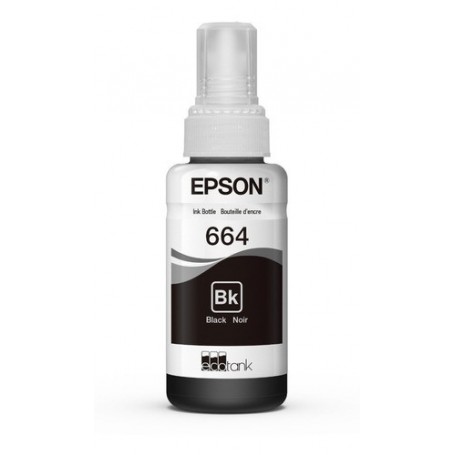 TINTA EPSON 664 T664120 NEGRO 70ML ORIGINAL