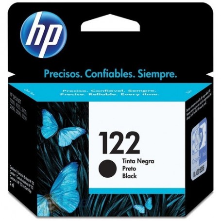 Cartucho Hp Original 122 Negro 2ML
