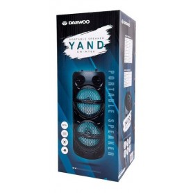 Parlante Portatil Bluetooth Daewoo Yand Dw-mt66 2 Woofer de 6.5" 1400w