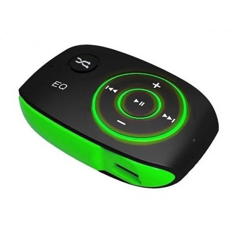 REPRODUCTOR MP3 8GB DAZA CON CLIP DEPORTIVO SPORT DZ-X28GBGRE DEPORTIVO VERDE