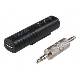 RECEOTOR BLUETOOTH NOGA PARA AUTO Y PARLANTES AUXILIAR CON BATERIA 8HS BATERIA B-09