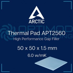Pad Térmico Arctic APT2560 50x50mm X 1.5mm Original 6.0