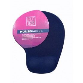 PAD MOUSE CON GEL ERGONOMICO MAXIMO CONFORT CALIDAD GREAT TECH