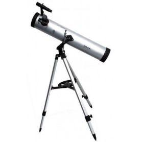 Telescopio Reflector Daza Aluminio Trípode Lentes Planetario 76x700