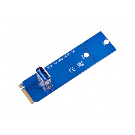 Adaptador De M.2 A USB 3.0 PCIe Para Riser Nisuta Ns-Rim2u