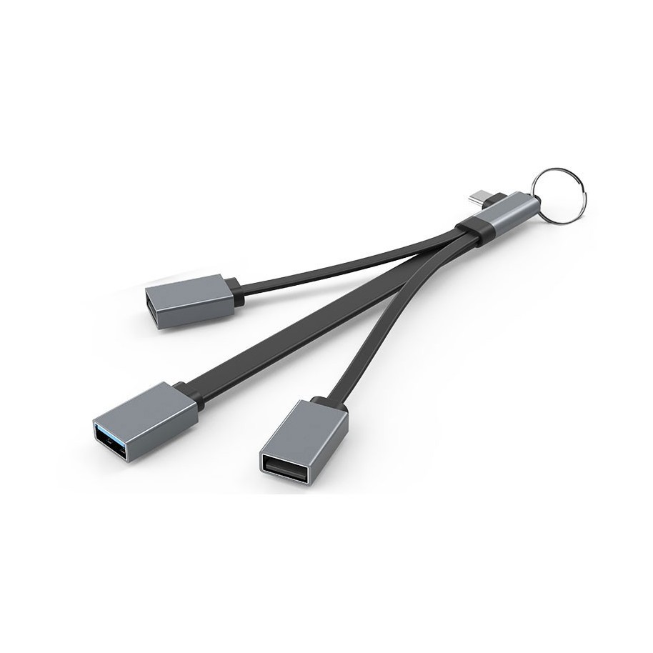 Manhattan Adaptador de USB-C a Conector 3.5mm y USB-C de carga