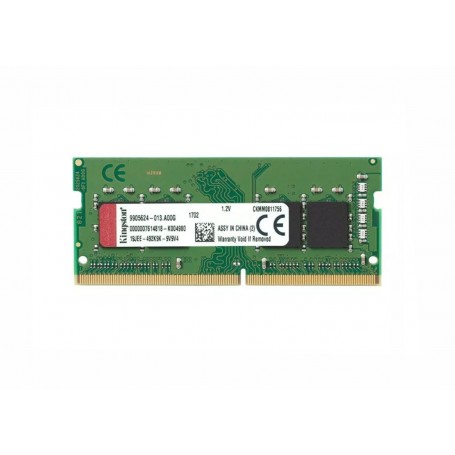 Memoria Ddr4 8Gb 2666Mhz Sodimm Kingston Kvr26s19s8/8 16 Bit