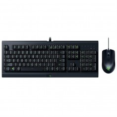 Kit Mouse & Teclado Razer Retroiluminado Membrana Abyssus Lite Con Mouse Cynosa Lite