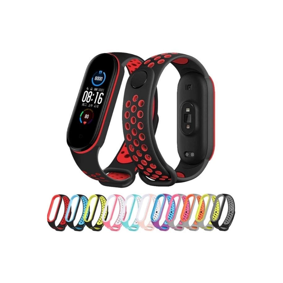 Correa silicona compatible con Xiaomi Watch Mi Band 3 / 4