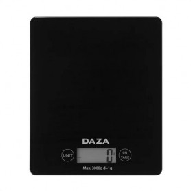 Balanza Digital Daza Dzk7912blk De Cocina De 1Gr Hasta 3Kg