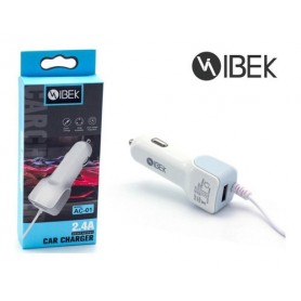 Cargador Auto 12v Micro Usb 1 Puerto 3.1A Ibek