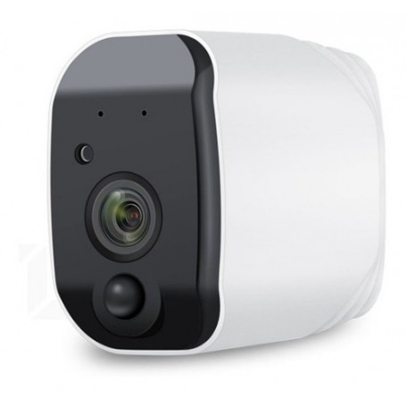 Camara De Seguridad IP Wifi Hd 1080 Interior & Exterior Recargable Zc-Ipc208 Seisa