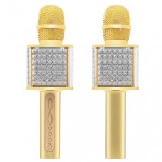 MICROFONO KARAOKE MAGIC CON PARLANTE RECARGABLE BLUETOOTH LUCES YS63 SU-YOSO