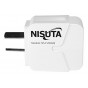 Cargador De Pared Carga Rápida 110-220v A Usb 18w Qc3.0 Nisuta Ns-Fu53uq