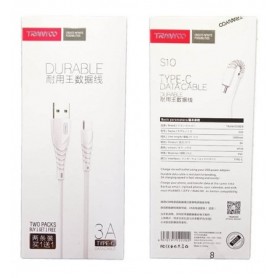 Cable Usb-C + 1 De Regalo 1mt Compatible Con Carga Rápida Tranyoo S10-C