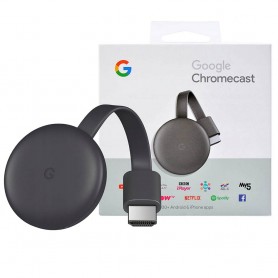 Google Chromecast 3 Hdmi 2.4Ghz 5.8Ghz Smart Tv Netflix Flow Youtube Wifi