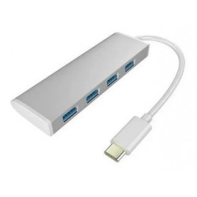 Hub Usb 3.0 4 Puertos Eazy Port Sharp Cqt-H309c Usb-C