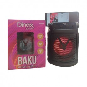 Parlante Portatil Bluetooth Con Soporte Celular Dinax Baku 20w