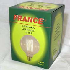 Lampara Antique Globo G125 E27 24W France