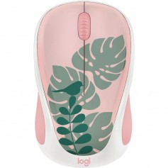 MOUSE INALAMBRICO LOGITECH M317 BLANCO CRISTAL RECEPTOR NANO WIRELESS
