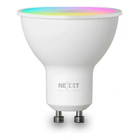 Lampara Dicroica Led Nexxt Nhb-C320 Gu10 RGB 4W 220v Smart Home