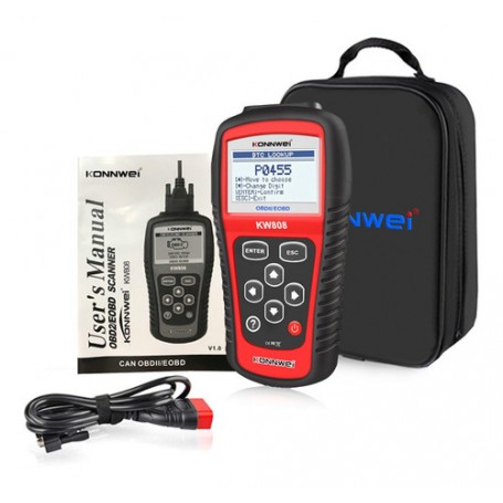 Escaner Automotriz Obd2 Konnwei Lector Autos Diagnostico Kw808