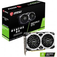 PLACA DE VIDEO MSI GTX 1660 6GB OC VENTUS GAMING