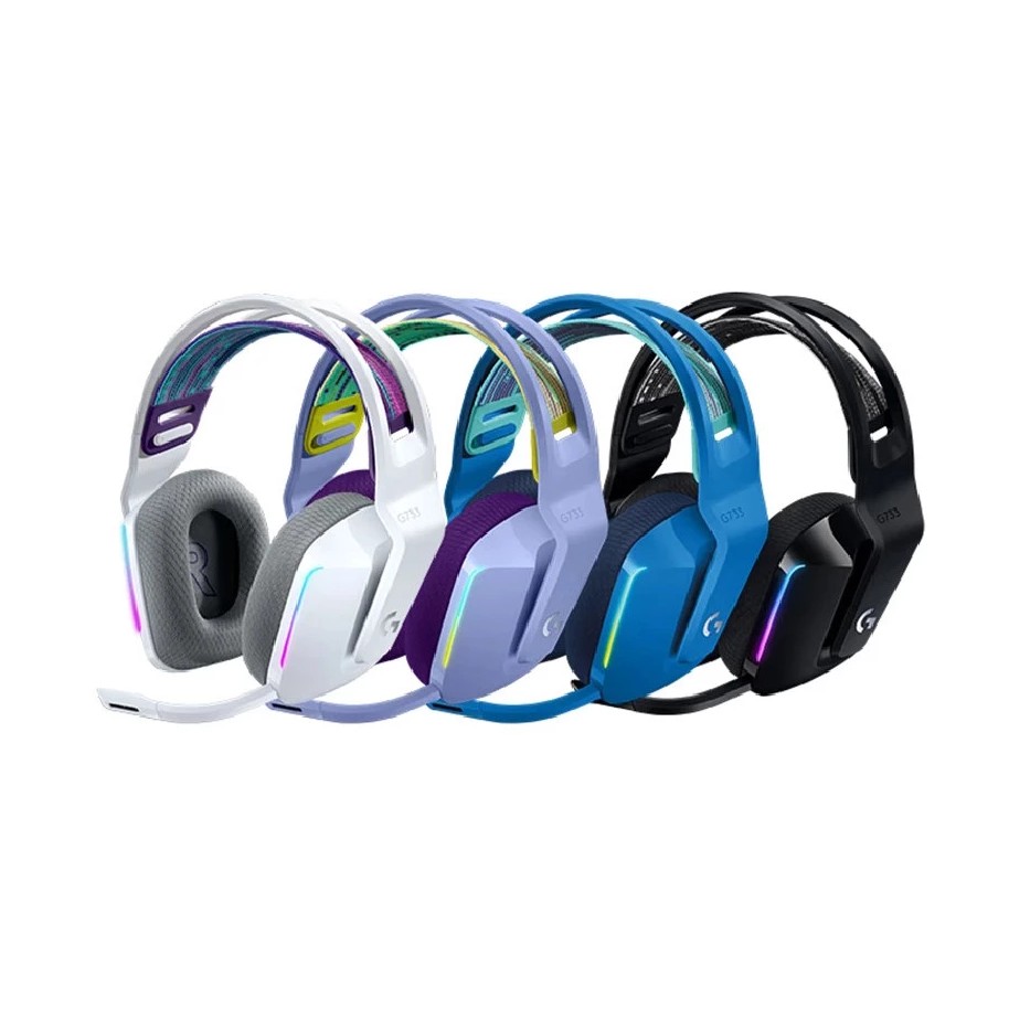 Auricular Gamer Inalambrico Logitech G Series G733 Con Luz Rgb Gama Alta