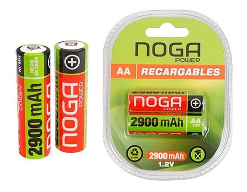 Pilas Batería Recargable Aa Energizer X 2 Unidades