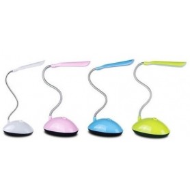 Lampara De Escritorio Flexible A Pila Luz Led Para Lectura