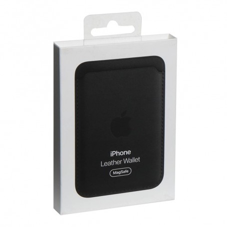 Billetera Porta Tarjeta iPhone Leather Wallet Magsafe