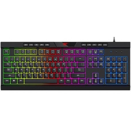 Teclado Gamer Retroilumiado RGB Havit Kb500lsp