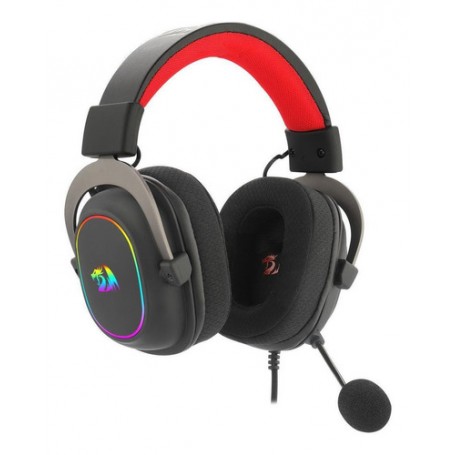 Auriculares Gamer Redragon Zeus Black 7.1 Usb Microfono Pc