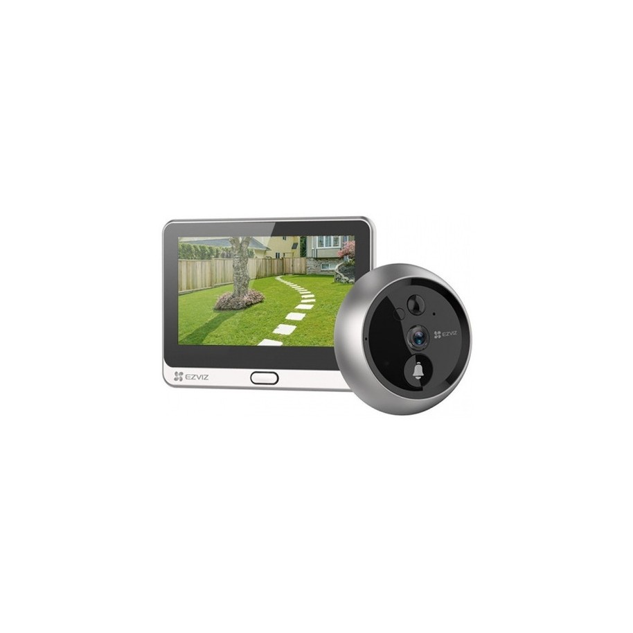 Mirilla digital EZVIZ Dp2C WIFI, detector de presencia y visión