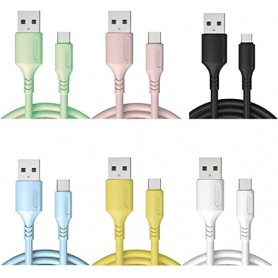 Cable Micro Usb V8 Macaron Realme 1mt