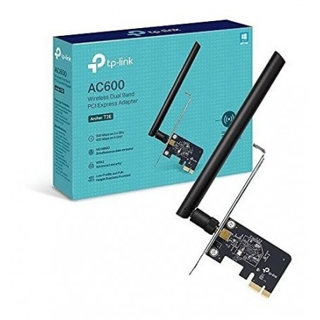 Placa De Red Wifi Pci-e Express Tp-link Archer T2e Ac600 Dual Band Doble Banda