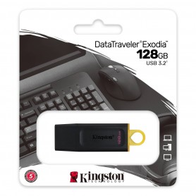Pen Drive 128Gb Kingston Dtx Usb 3.2 Exodia