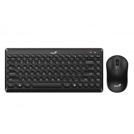 Combo Teclado Mouse Luxemate Q8000 Inalámbrico Compacto Usb