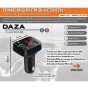 TRANSMISOR FM BLUETOOTH DAZA MULTIREPRODUCTOR MP3 DZF286