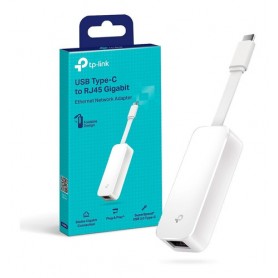 Adaptador Usb-C Macho A Rj45 Adaptador Ethernet Gigabit Tp-link Ue300c