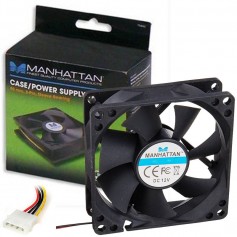 Cooler Turbina 80Mm Manhattan Model 700320 Molex 4 Pines Rodamientos